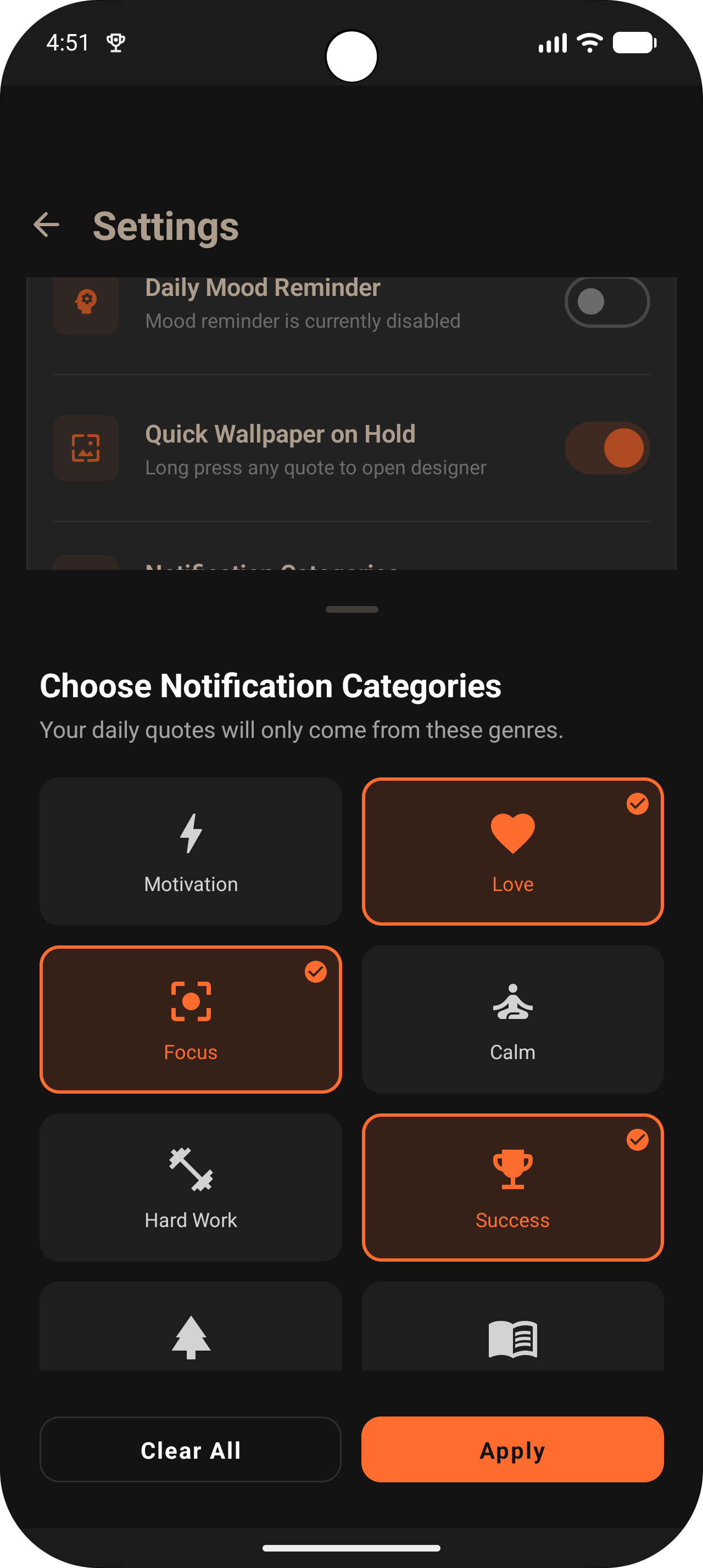 Categorized Explore Hub